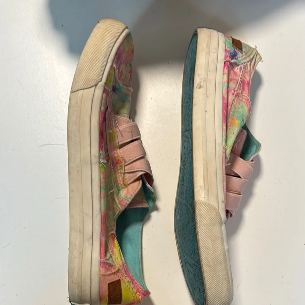 Colorful Tie-Dye Sneakers